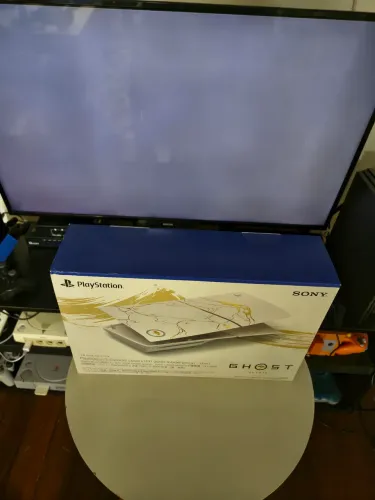 Faceplate PS5 Slim Edição Ghost of yotei<br>? Lacrado, acompanha tampa de leitor.<br>? 899,00