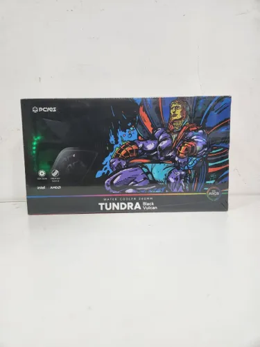Water Cooler 240MM Tundra Black Vulcan PCYES
