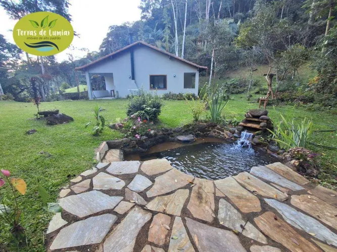 Chácara com 2 dormitórios para alugar, 2500 m² por R$ 2.500,00/mês - Rio Bonito de Lumiar