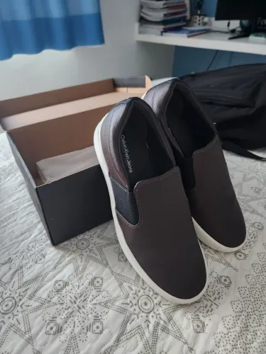 Sapato Calvin Klein Marrom Tamanho 38