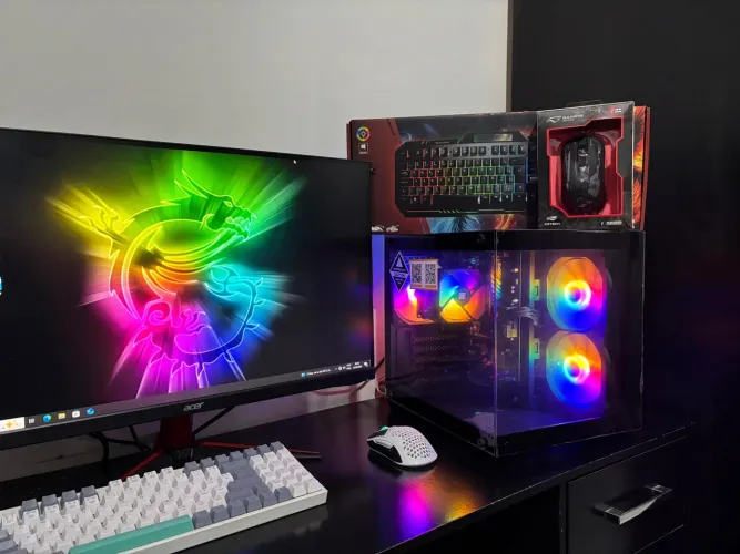 Pc Gamer Ryzen 7 16Gb Ssd 500 c/ 1 Ano Garantia