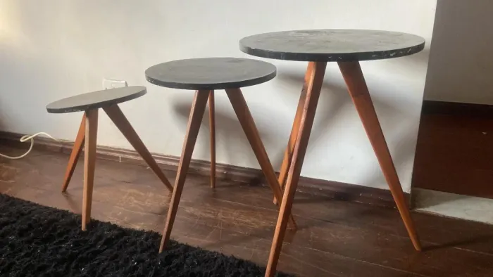 Mesinha de canto para sala , Quarto são 3.