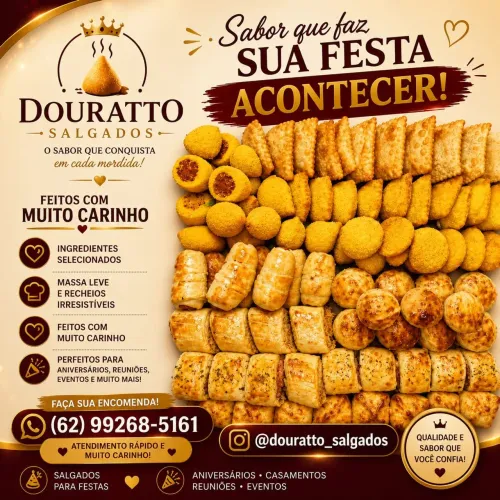 Salgados para festas