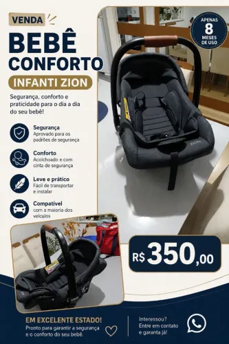 Bebe Conforto Infantil Zion