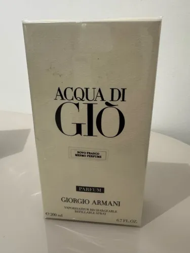 Perfume Armani Acqua Di Giò Parfum 200ml Refilável