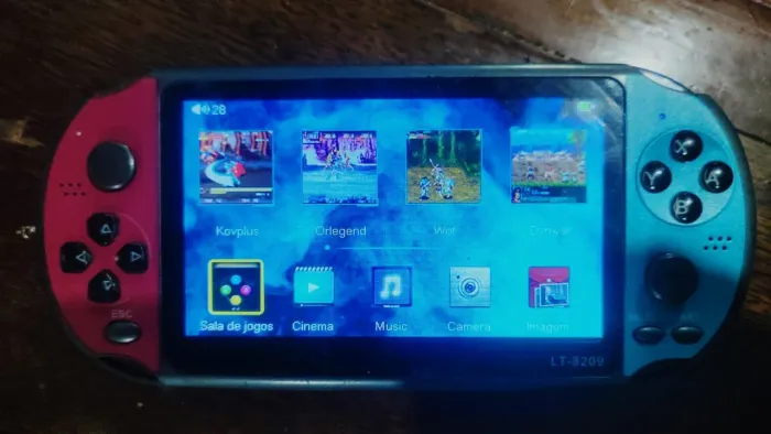 console de jogos portátil retrô genérico