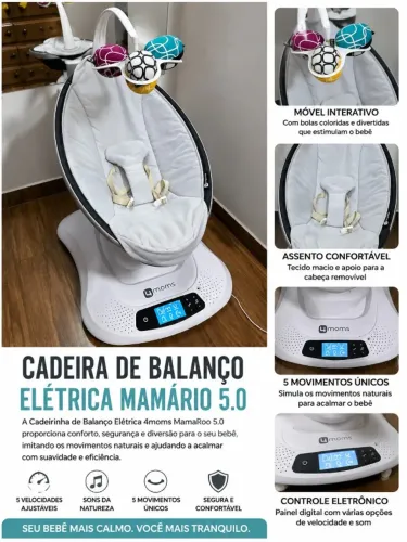 Cadeira de Balanço Elétrica