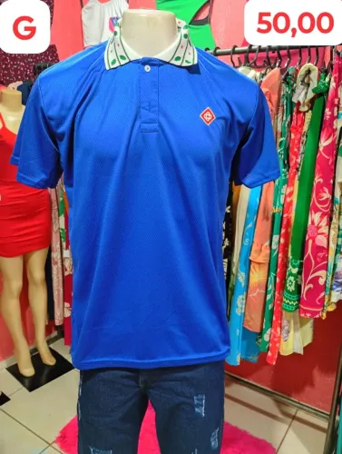 CAMISA GOLA POLO DRY FIT TECIDO COLMÉIA