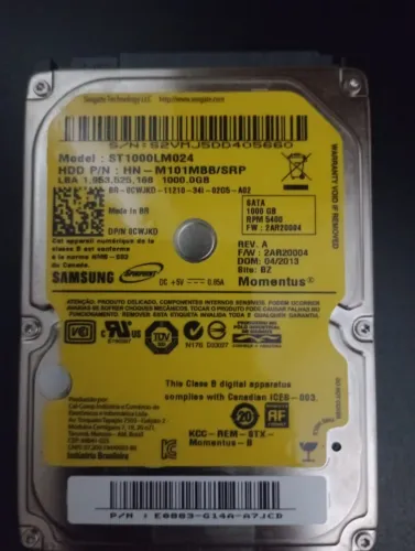 hd samsung 1 tera
