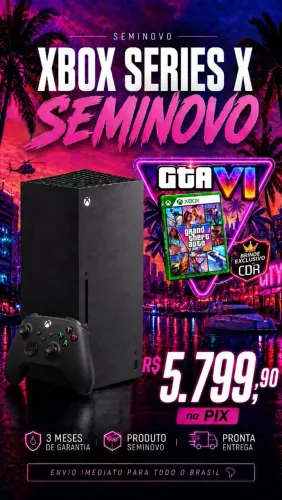 Xbox Series X com Gta VI