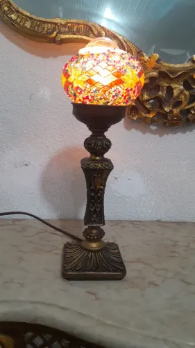 Luminaria de mesa marroquina