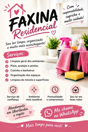 Faxineira/Diarista