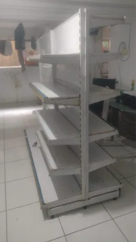 Prateleira Expositora/ mercado Dupla e simples 