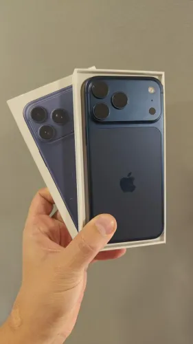 iPhone 17 pro Max novo caixa aberta