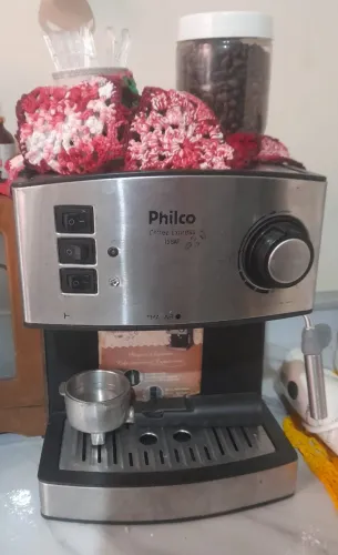 Cafeteira Expresso Philco Coffee Express - Inox - 110V EXCELENTE ESTADO