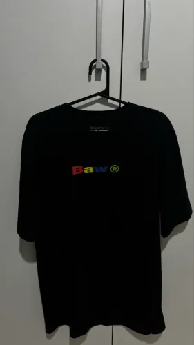 Camiseta BAW Clothing Logo Classic Colors Preta