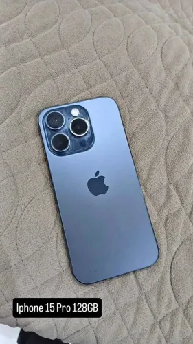 iPhone 15 Pro 128GB - Titânio Azul | Impecável