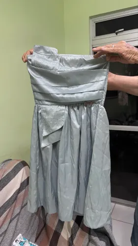 Vestido de festa, tamanho: 12 anos 