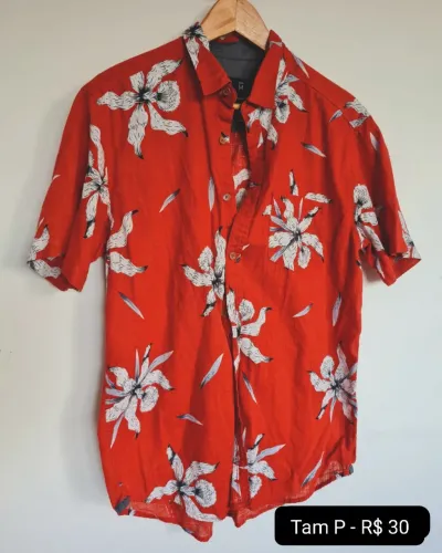 Camisa Masculina - Tam P
