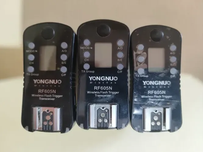 3 Radios Flash Yongnuo RF 605N