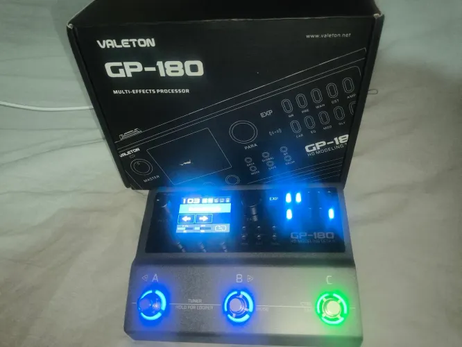 Pedaleira valeton gp 180