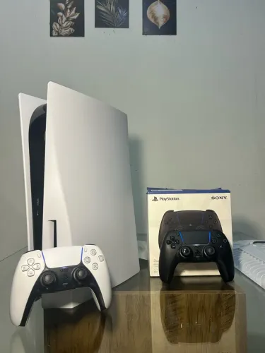 PS5 MÍDIA FÍSICA + 02 CONTROLES -> REVISADO!!!!