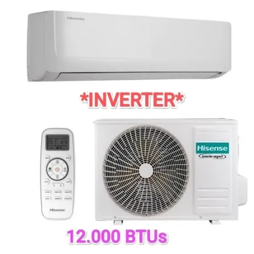 Ar Split Hisense 12000 BTUs + NOVO + Nota +  Wi-fi + Garantia + Cartão 12x*!!  