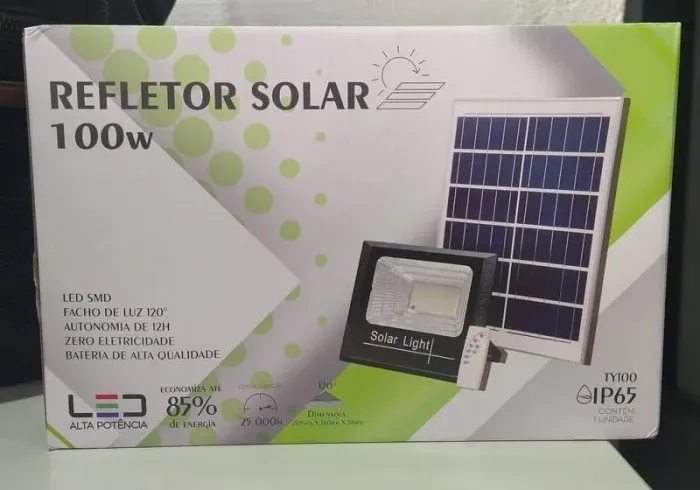 Refletor solar Led 100w ip65