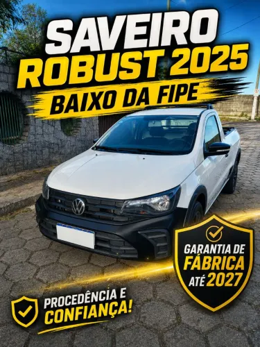 Volkswagen Saveiro Robust 1.6 Total Flex 16V 2025