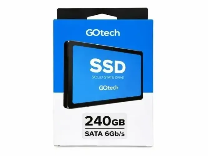 SSD GOtech A320 240GB SATA III 2.5 - Alta Velocidade e Desempenho