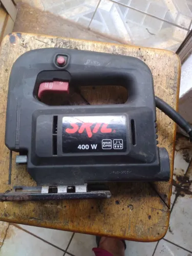 Serra tico tico skil 110 volts 400 watts funcionando perfeitamente e só pegar e trabalhar 