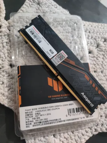 Memória RAM Asgard DDR4 8GB 3200MHz - usada