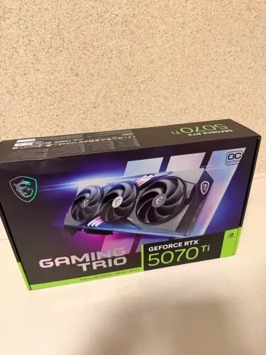 Placa De Vídeo Msi Rtx 5070 Ti 16g Gaming Trio Oc 16gb