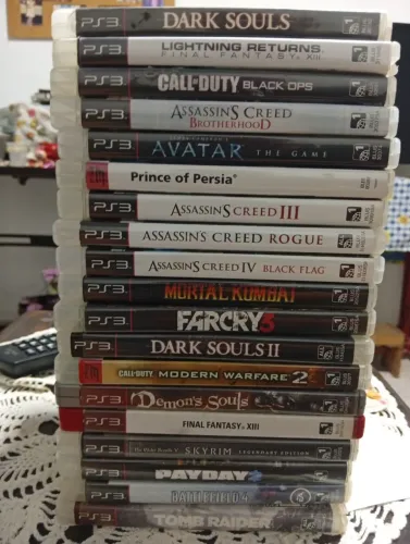 Lote Com 19 Jogos PS3