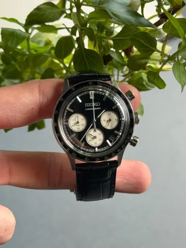 Relogio seiko ssb479 quartz chronograph pulseira extra!
