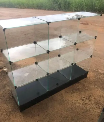 Vendo vitrine de vidro 