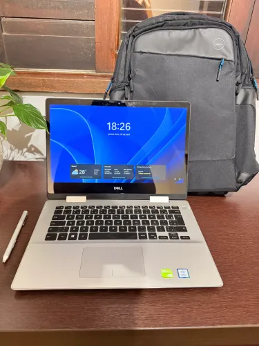 Notebook Dell Inspiron 14 (2 em 1) Intel i7 + caneta original + mochila dell de brinde