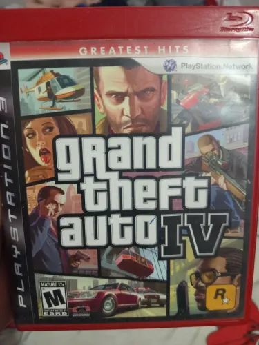 CD GTA IV PS3