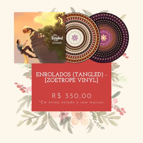 VINIL ENROLADOS (TANGLED) - [ZOETROPE VINYL]