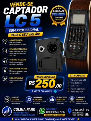 Captador Violão LC5