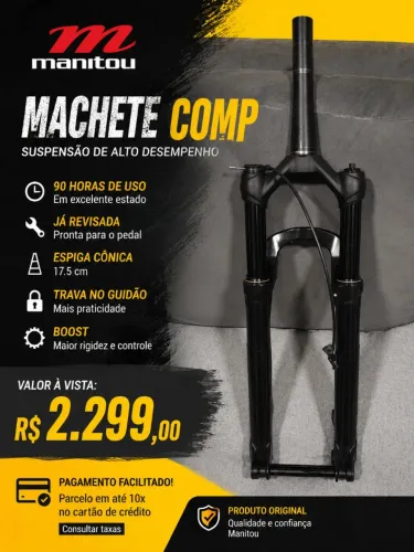 Suspensão manitou machete comp 