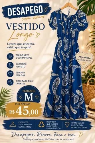 Vestido azul