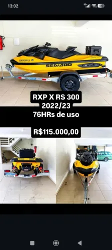 Seadoo RXP X RS 300 2022 PAINEL DIGITAL