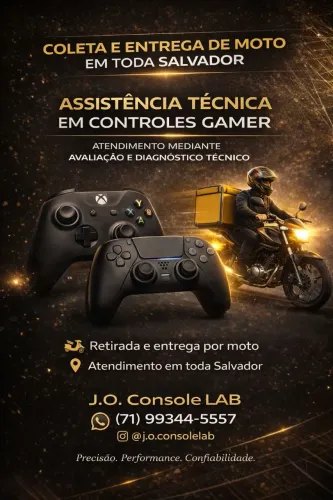 REPARO CONTROLE DE VÍDEO GAME 