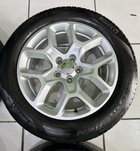 Jg Roda Jeep Renegade Aro 17 5x110 + Pneu 215/60/17 Pirelli