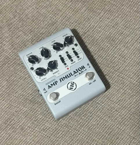 Pedal Nig AS1 Simulador de Amp e Boost