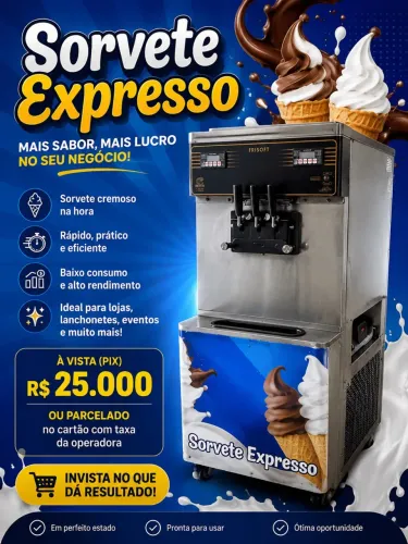 Máquina Açaí Expresso profissional