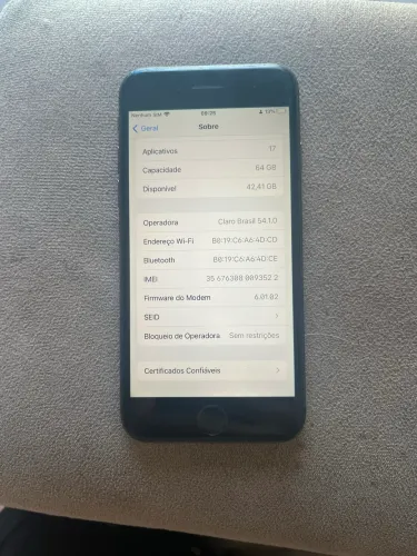 Vendo o iPhone 8 64 G 