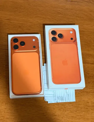 iPhone 17 pro max  256gb laranja 