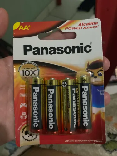 Pilhas panasonic